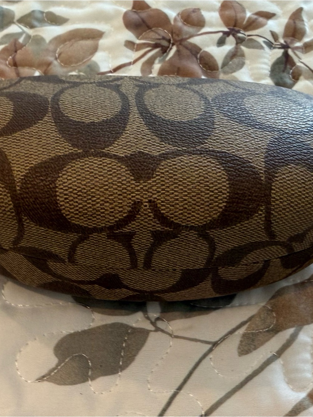 Coach Signature Brown Home Accent Case - Brown